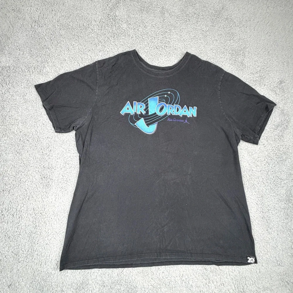 Vintage Jordan Air Jordan Shirt Mens‎ 2XL Black 20th Anniversary His Airness 00s
